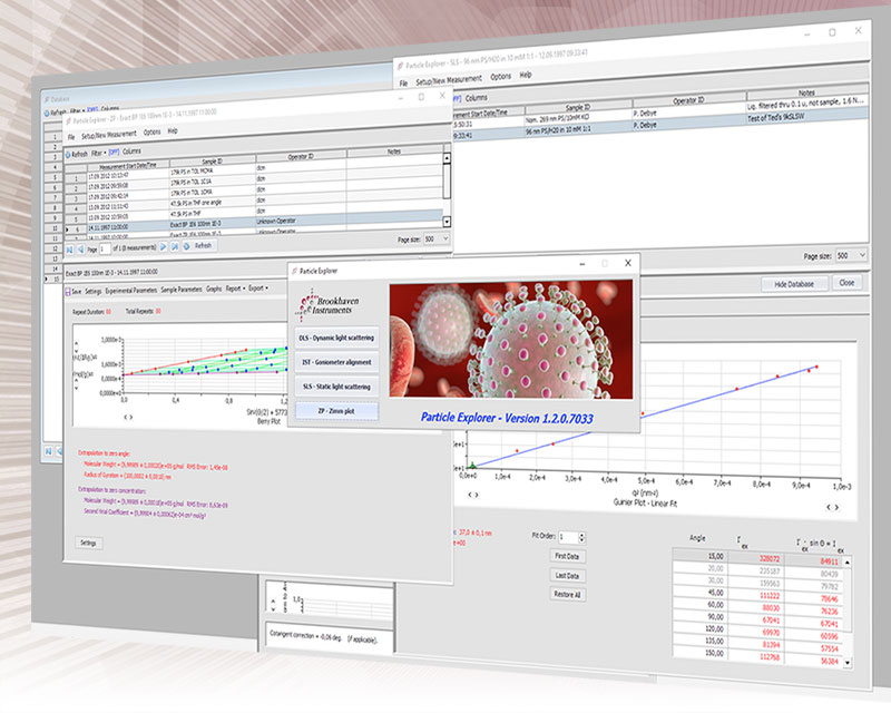 Particle Explorer Software Suite