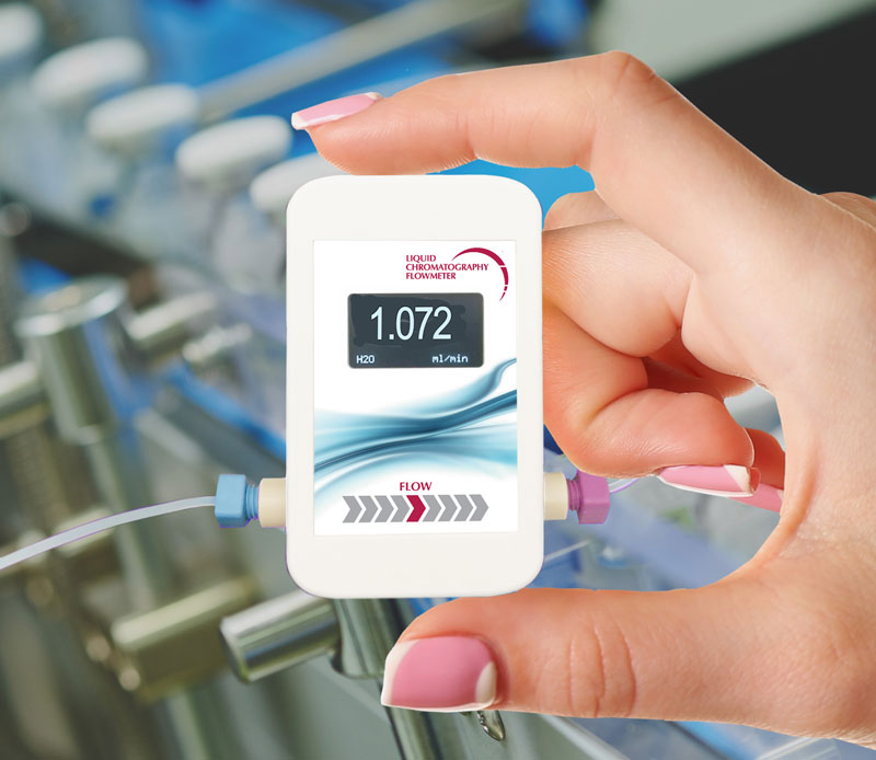 Non-invasive HPLC flowmeter delivers realtime data